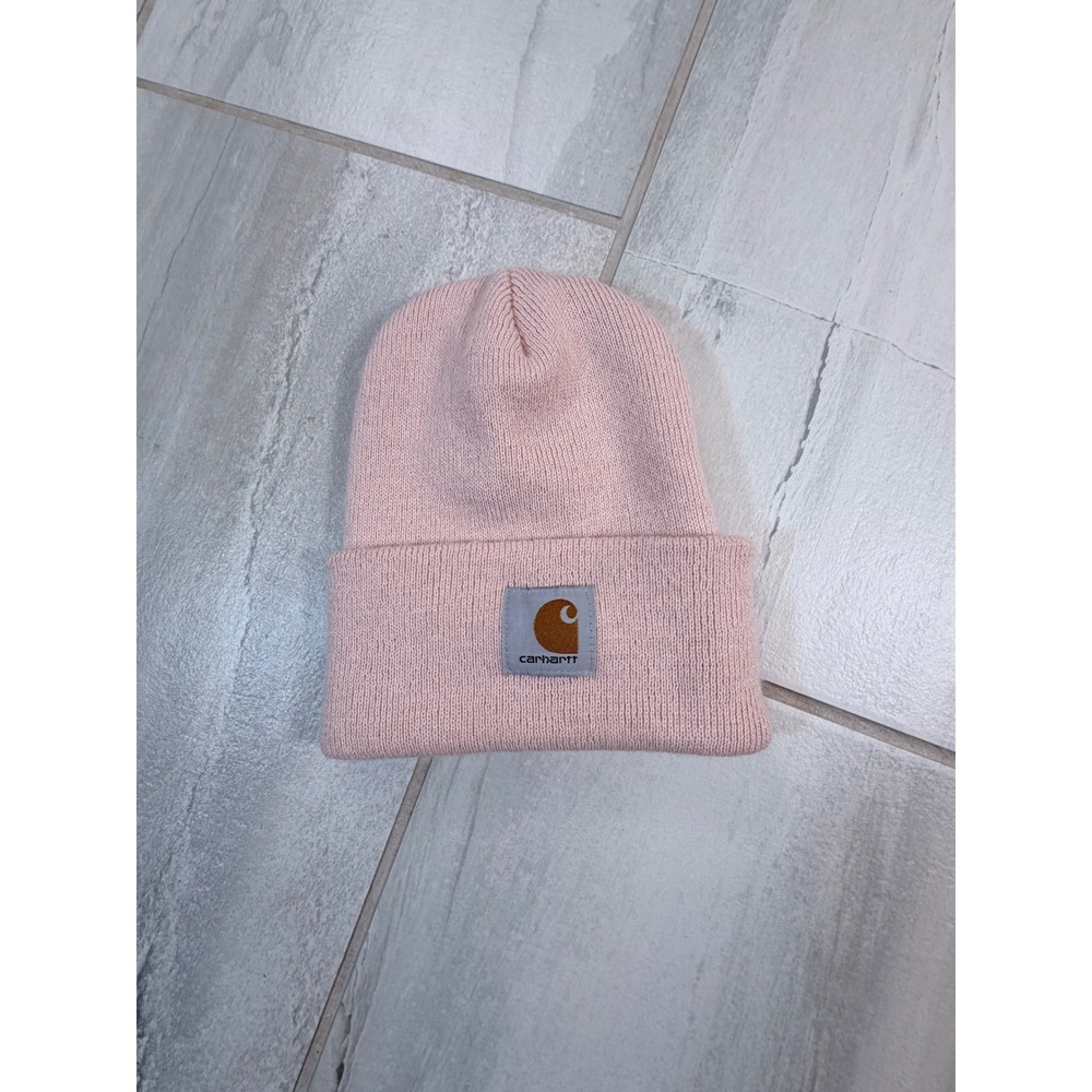 Carhartt A18-P15 Acrylic Watch Hat Beanie Pink One Size